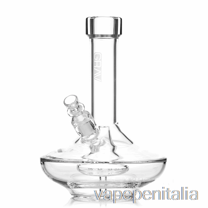Vape In Italia Grav Piccolo Tubo Dell'acqua A Base Larga Trasparente